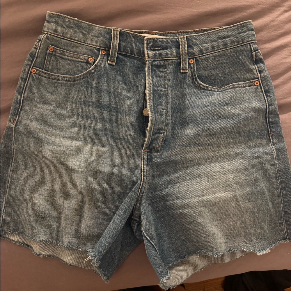 Denim Forum Blue Jean Shorts